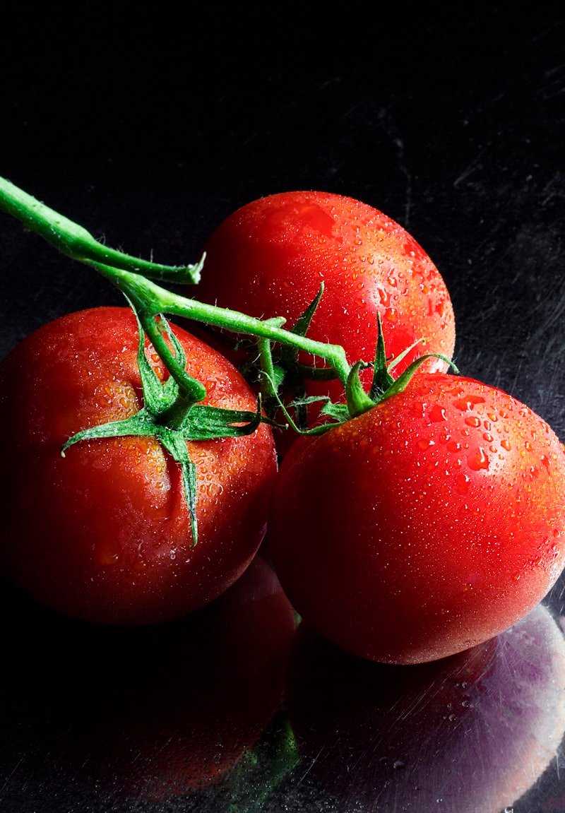Tomato and salad vegetables